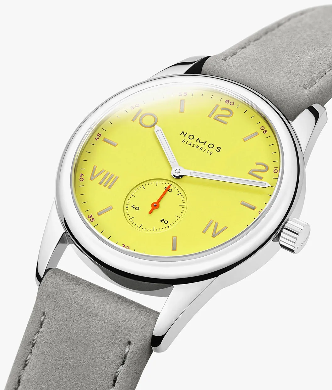 Nomos Glashutte Club Campus 38 Starlight Sapphire Crystal Watch sold by Jura Watches product image thumbnail 3