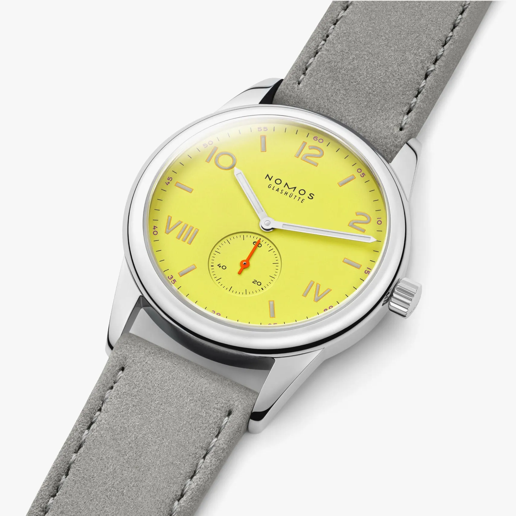 Nomos Glashutte Club Campus 38 Starlight Sapphire Crystal Watch sold by Jura Watches product image thumbnail 5