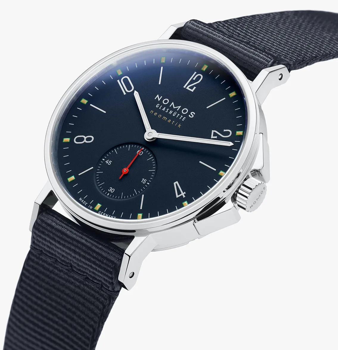 Nomos Glashutte Ahoi Neomatik Atlantic Steel Back Watch sold by Jura Watches product image thumbnail 3