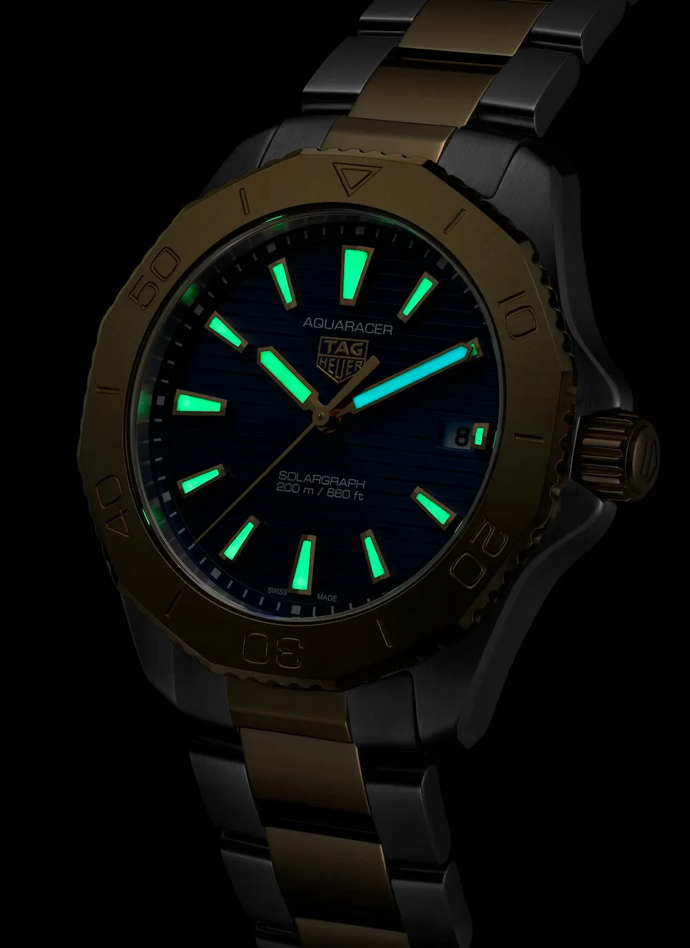TAG Heuer Ex-Display Aquaracer Professional 200 Solargraph 40mm Watch sold by Jura Watches product image thumbnail 2