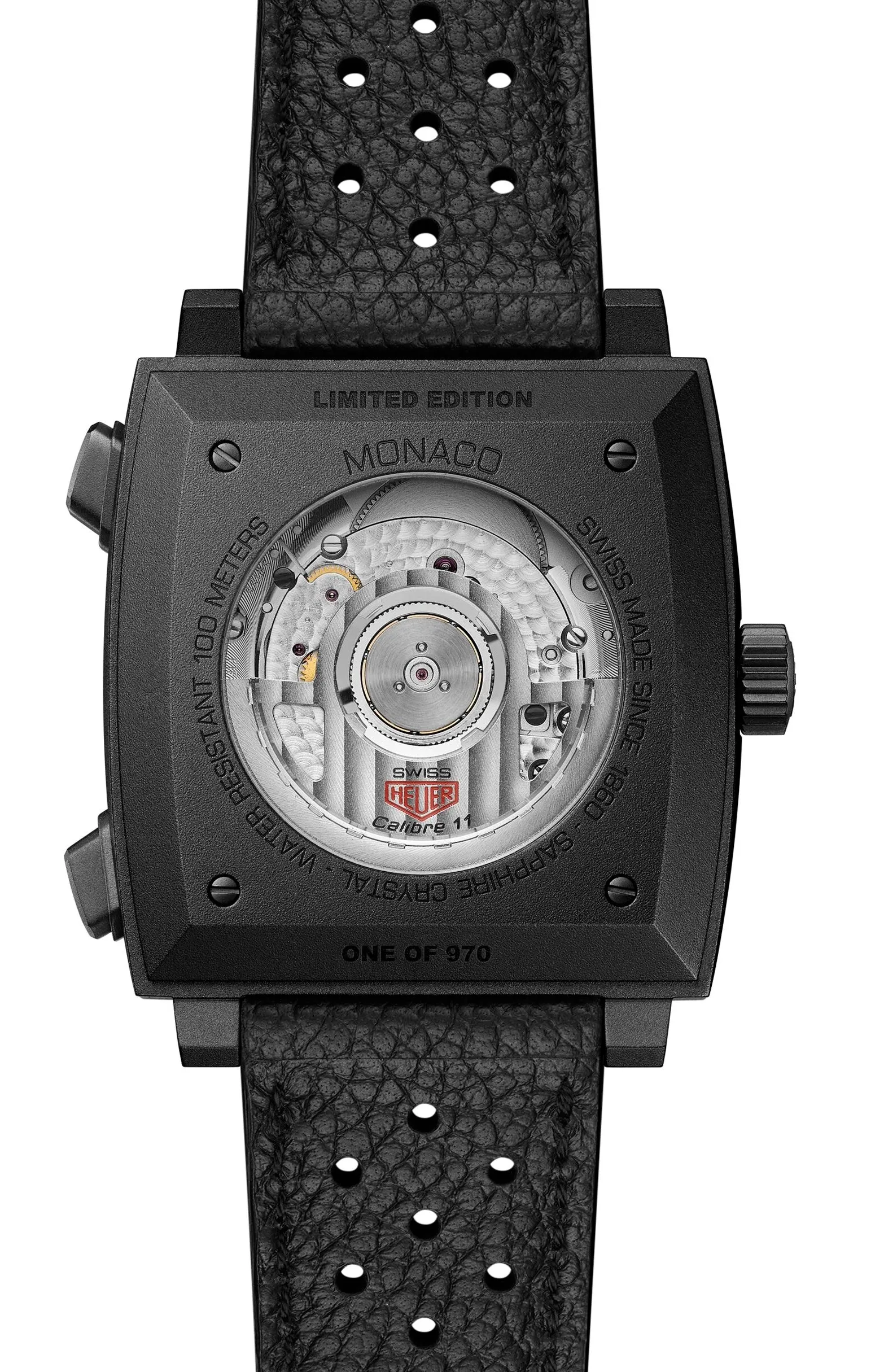 TAG Heuer Monaco Chronograph Stop Watch Limited Edition Watch sold by Jura Watches product image thumbnail 5
