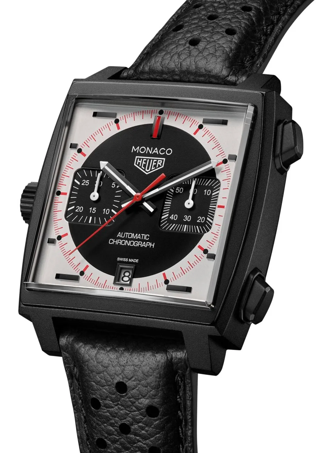 TAG Heuer Monaco Chronograph Stop Watch Limited Edition Watch sold by Jura Watches product image thumbnail 2