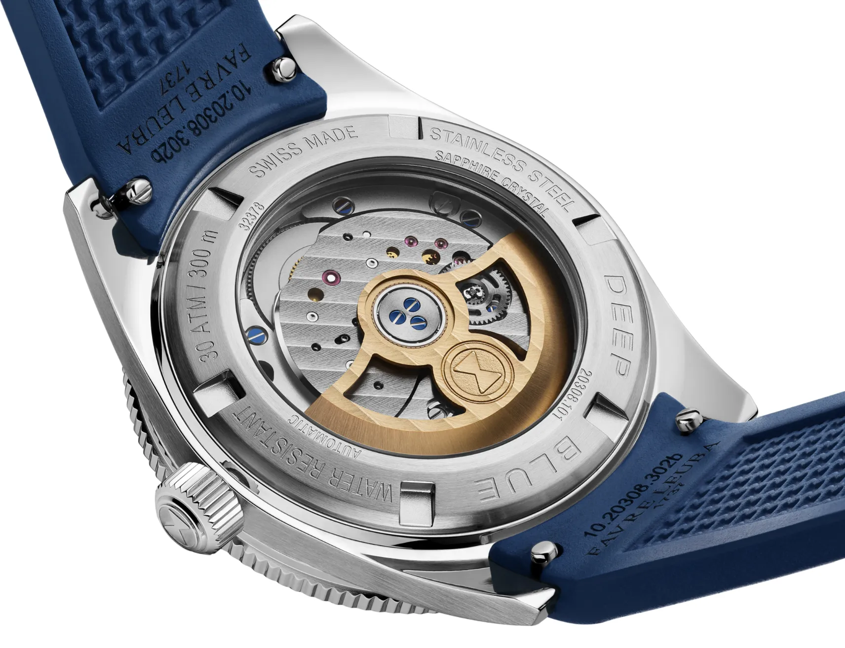 Favre Leuba Deep Blue Renaissance Watch sold by Jura Watches product image thumbnail 3