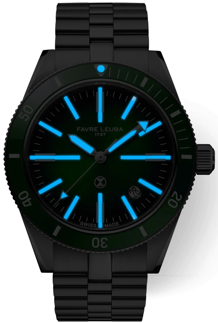Favre Leuba Deep Blue Renaissance Watch sold by Jura Watches product image thumbnail 2
