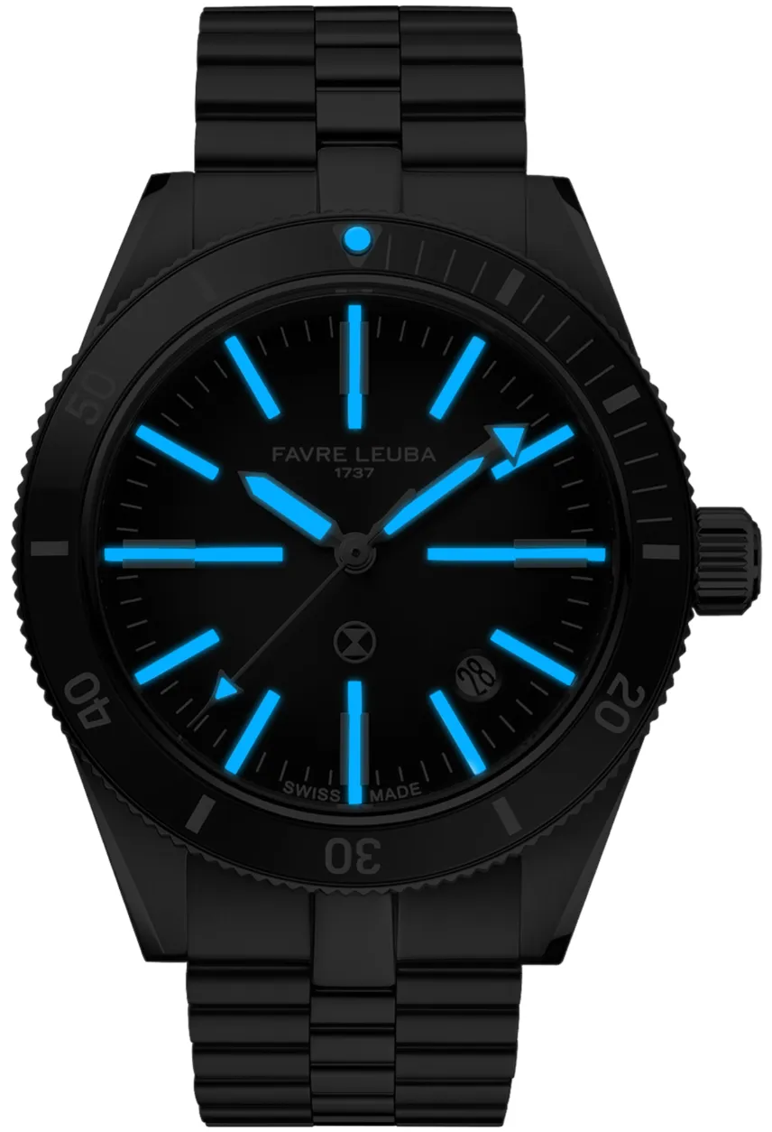 Favre Leuba Deep Blue Renaissance Watch sold by Jura Watches product image thumbnail 2