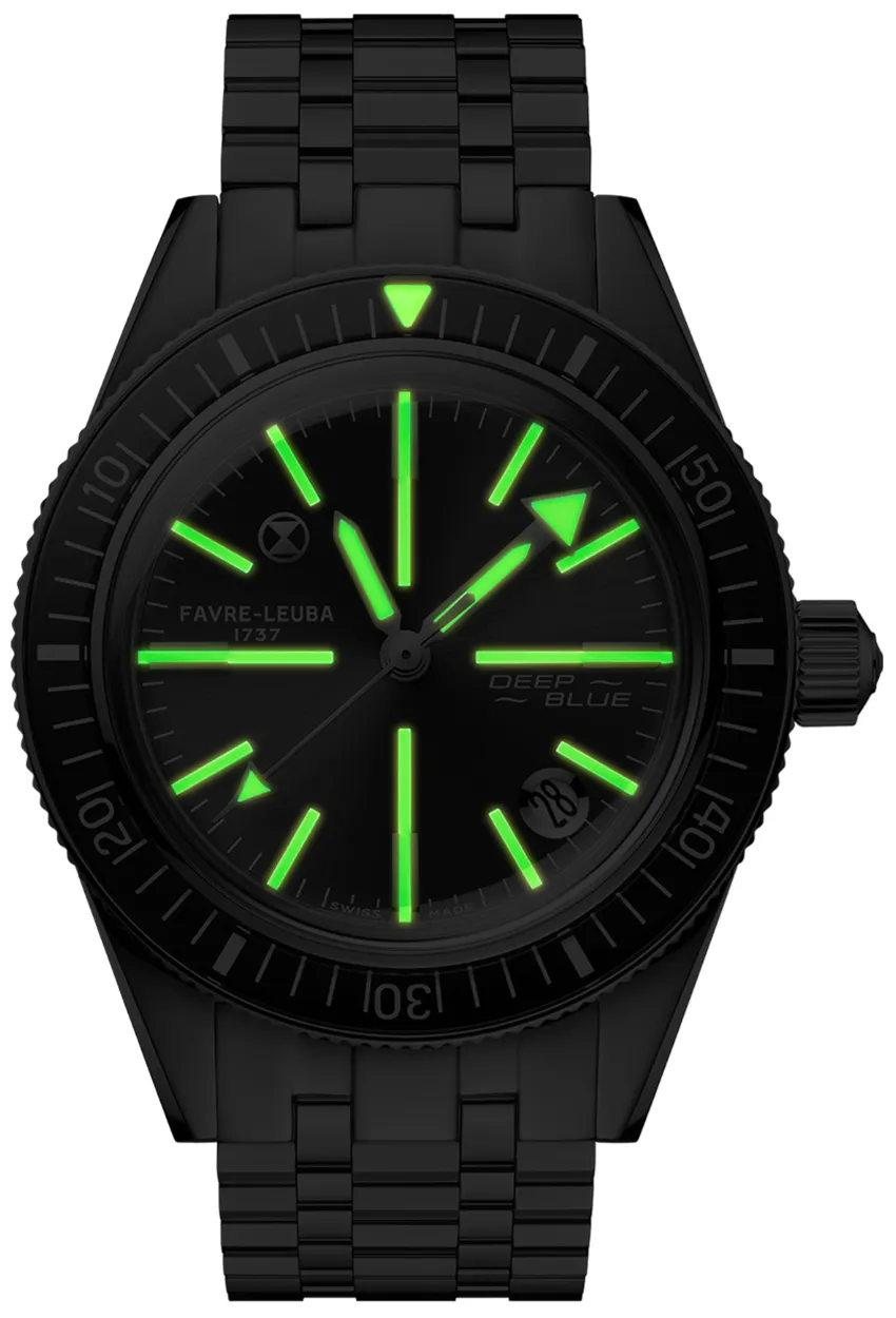 Favre Leuba Deep Blue Revival Watch sold by Jura Watches product image thumbnail 5