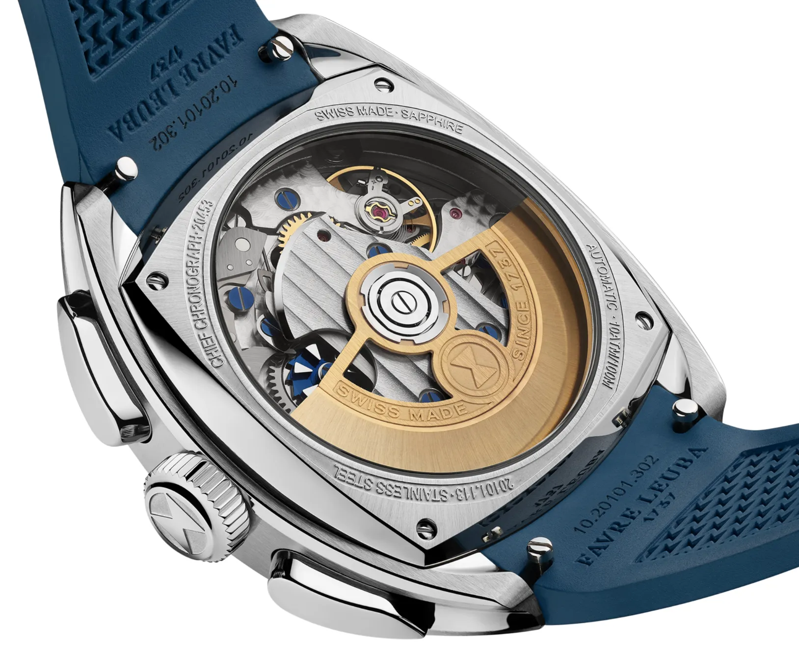 Favre Leuba Chief Chronograph Watch sold by Jura Watches product image thumbnail 4