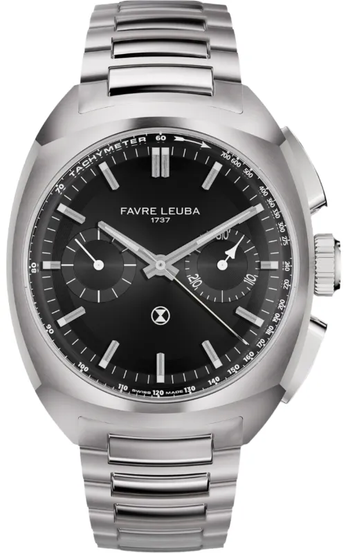 Favre Leuba Chief Chronograph Watch made by Jura Watches