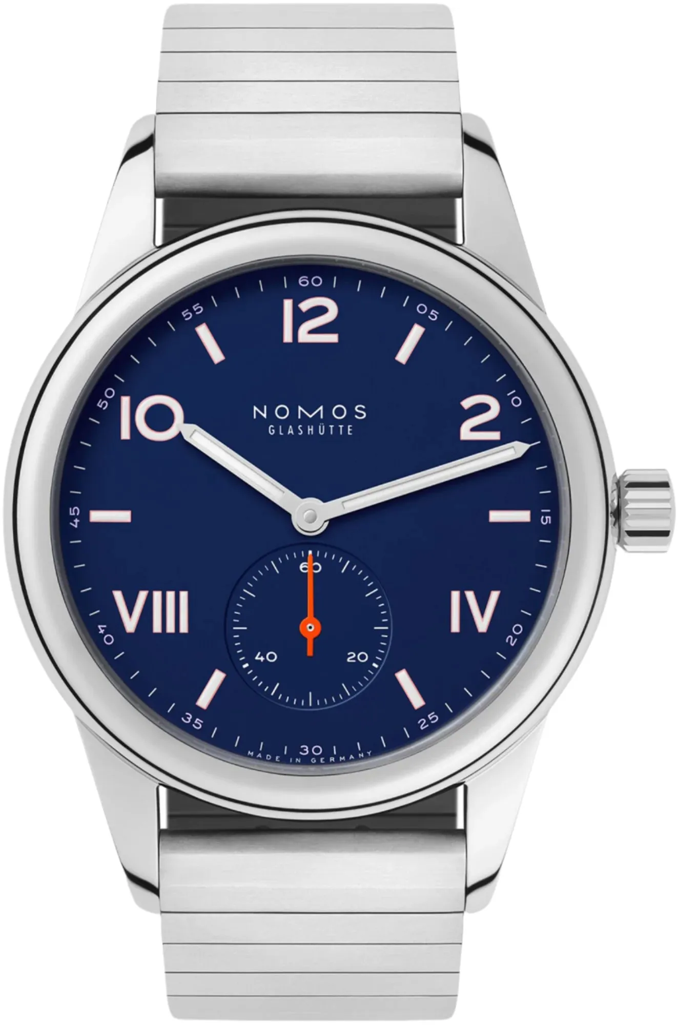 Nomos Glashutte Club Campus Night Sky Steel Back Watch sold by Jura Watches