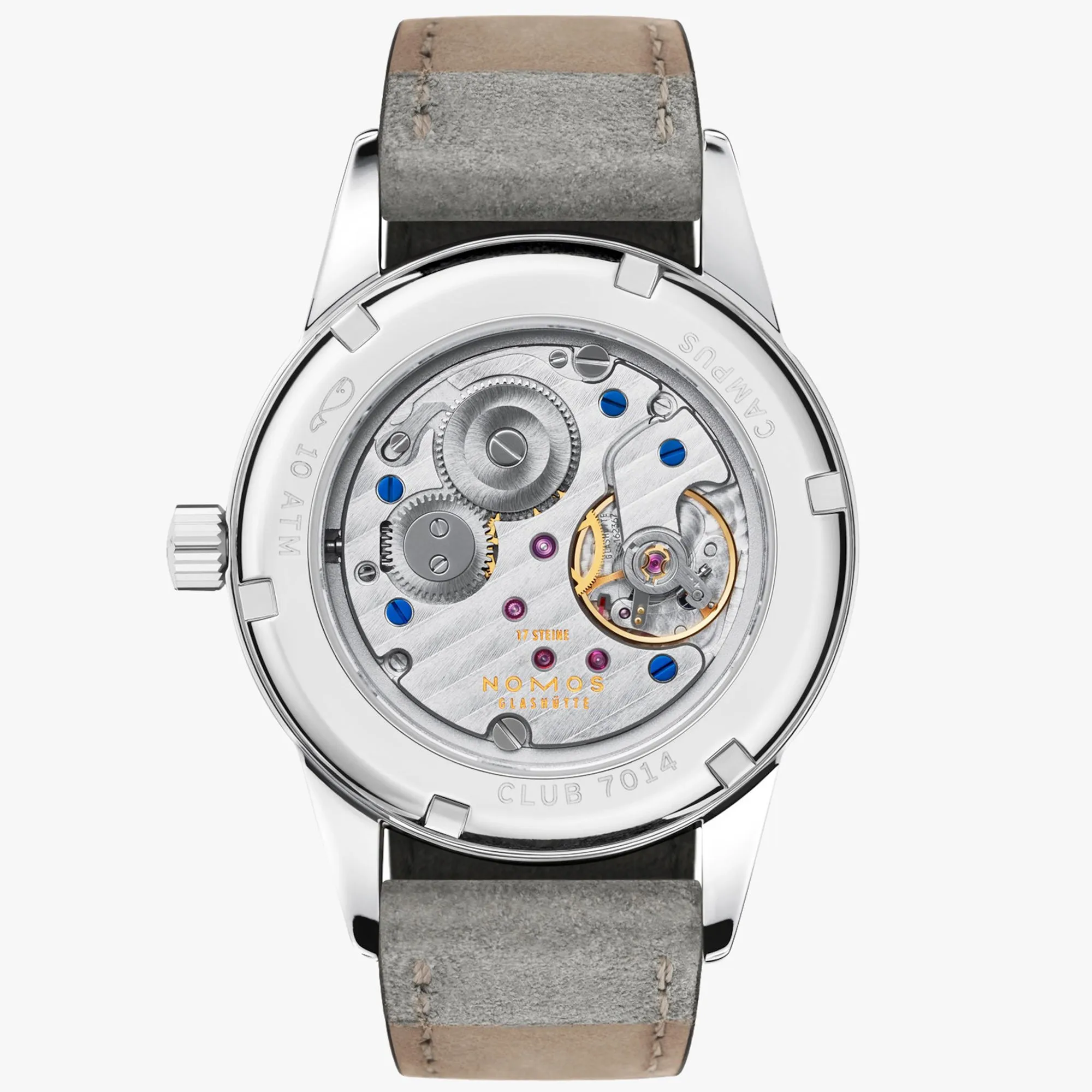 Nomos Glashutte Club Campus Electric Green Sapphire Crystal Watch sold by Jura Watches product image thumbnail 2