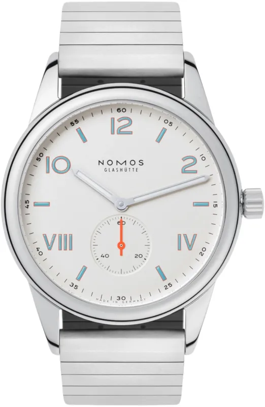 Nomos Glashutte Club Campus 38 Steel Back Watch sold by Jura Watches