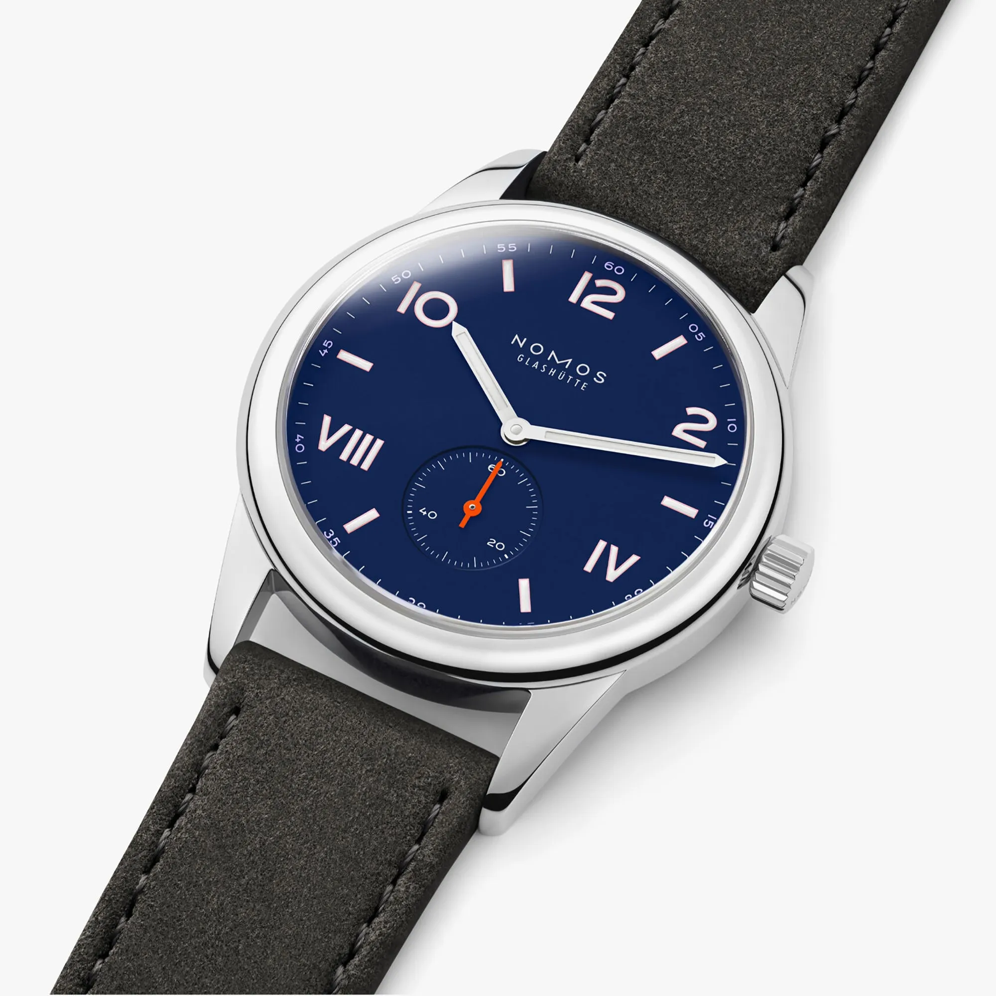 Nomos Glashutte Club Campus 38 Nigh Sky Steel Back Watch sold by Jura Watches product image thumbnail 5