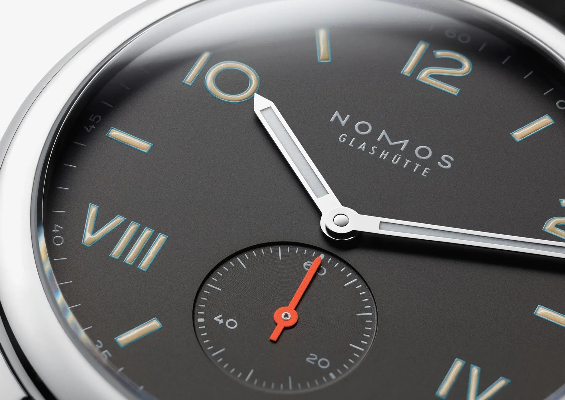 Nomos Glashutte Club Campus 38 Nacht Steel Back Watch sold by Jura Watches product image thumbnail 4