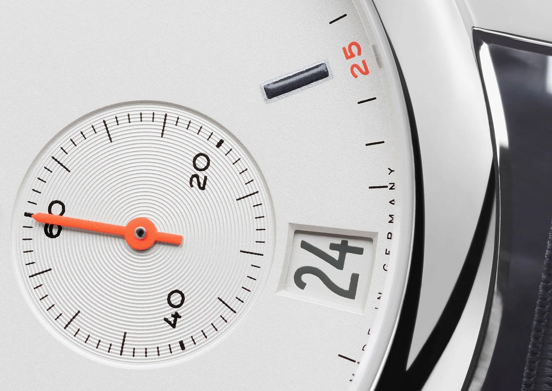 Nomos Glashutte Club Automat Datum Sapphire Crystal Watch sold by Jura Watches product image thumbnail 4