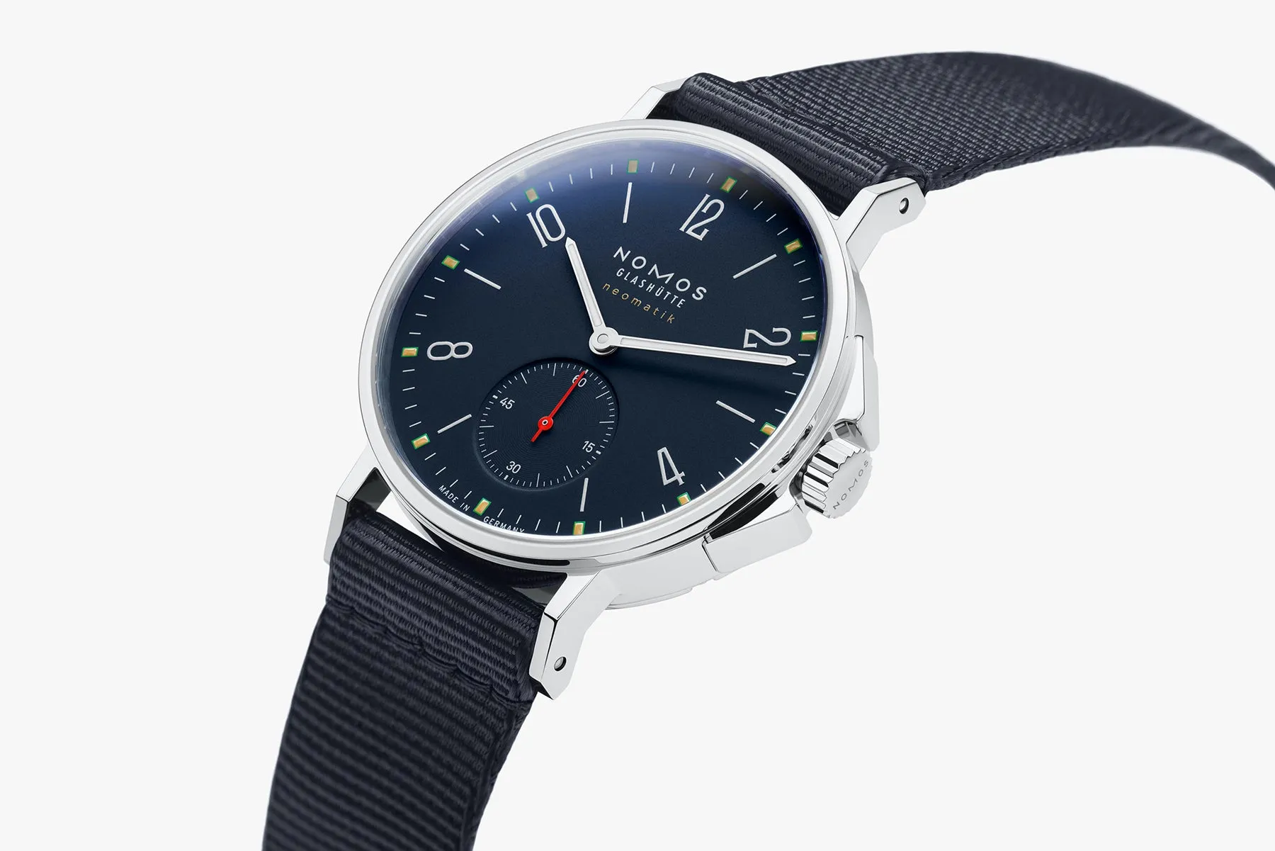 Nomos Glashutte Ahoi Neomatik Atlantic Steel Back Watch sold by Jura Watches product image thumbnail 3