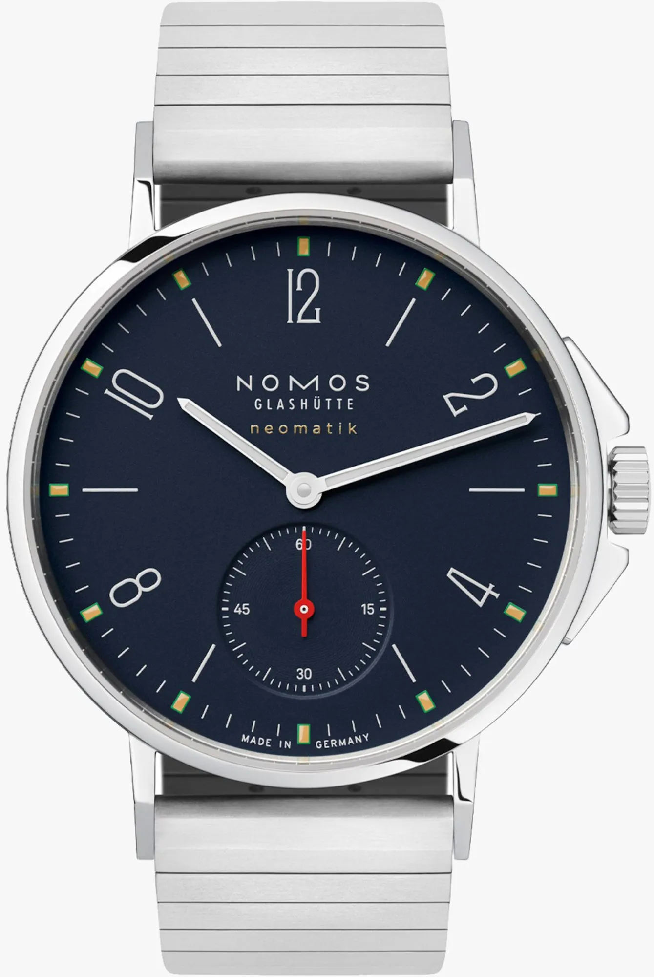 Nomos Glashutte Ahoi Neomatik Atlantic Steel Back Watch sold by Jura Watches
