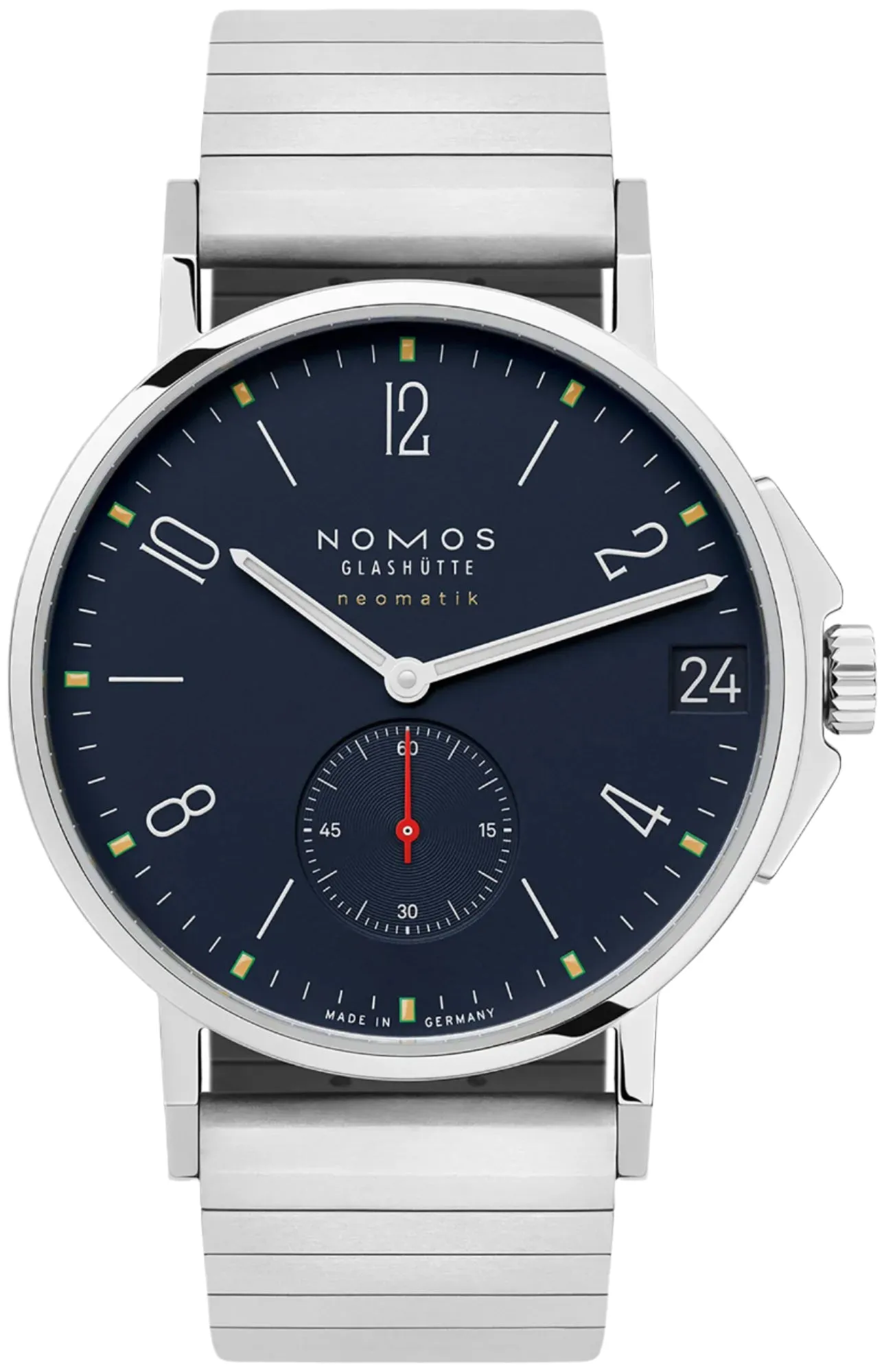 Nomos Glashutte Ahoi Neomatik 38 Date Atlantic Steel Back Watch sold by Jura Watches