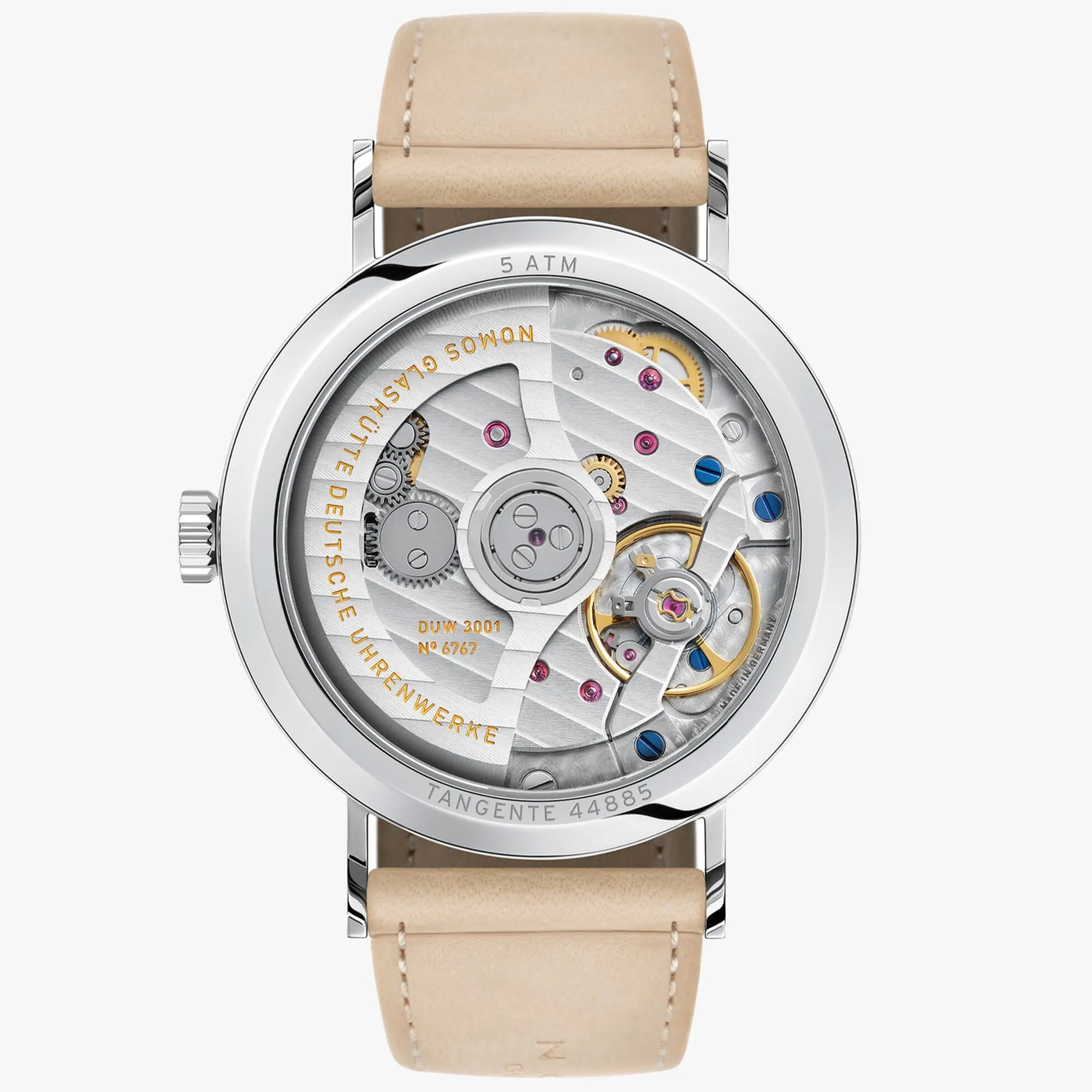 Nomos Glashutte Tangente Neomatik Champagner Sapphire Crystal Watch sold by Jura Watches product image thumbnail 2