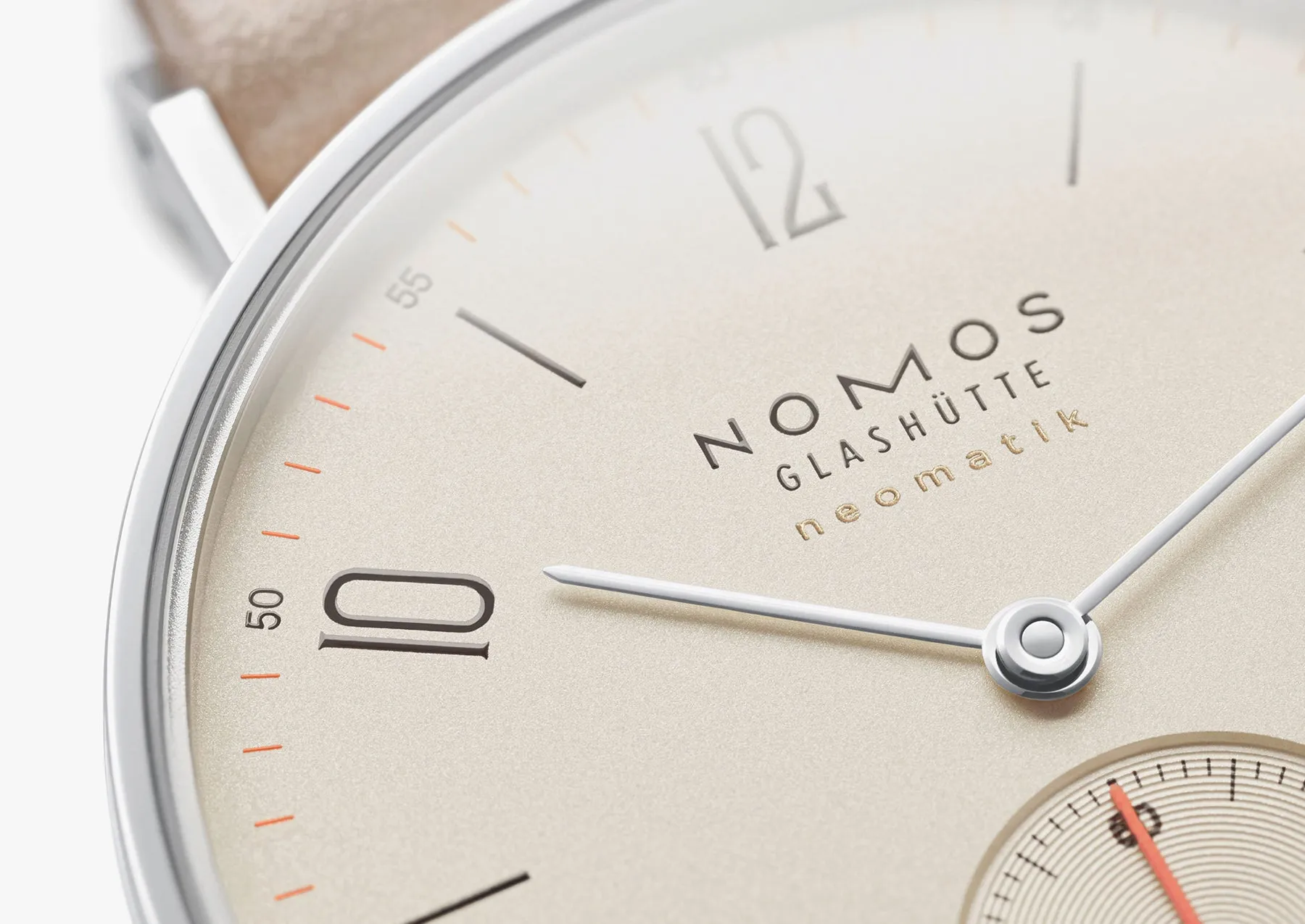 Nomos Glashutte Tangente Neomatik Champagner Sapphire Crystal Watch sold by Jura Watches product image thumbnail 3