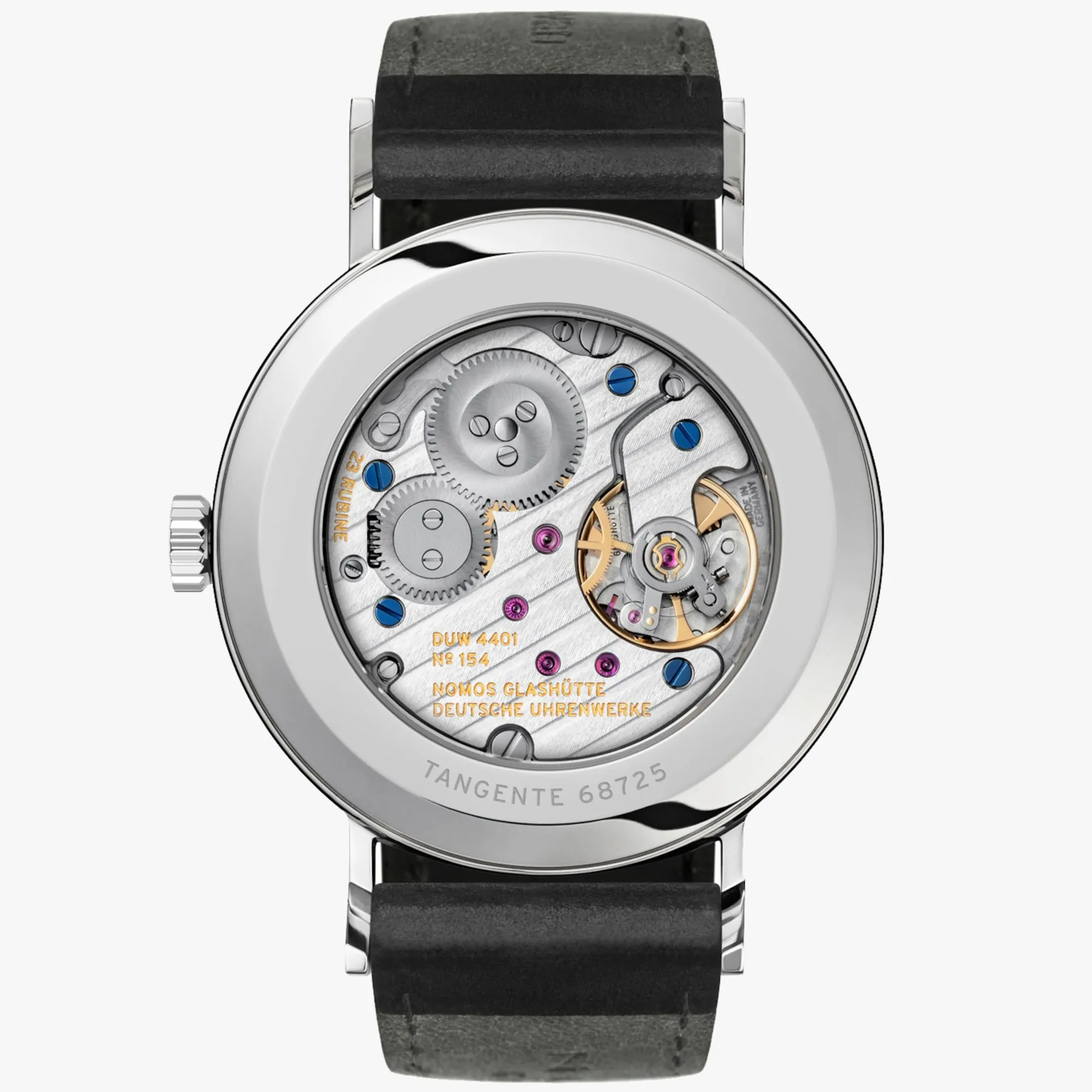 Nomos Glashutte Tangente Datum Gangreserve Sapphire Crystal Watch sold by Jura Watches product image thumbnail 2