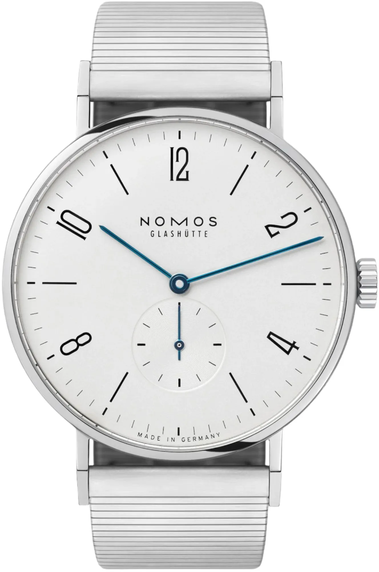 Nomos Glashutte Tangente 38 Steel Back Watch sold by Jura Watches