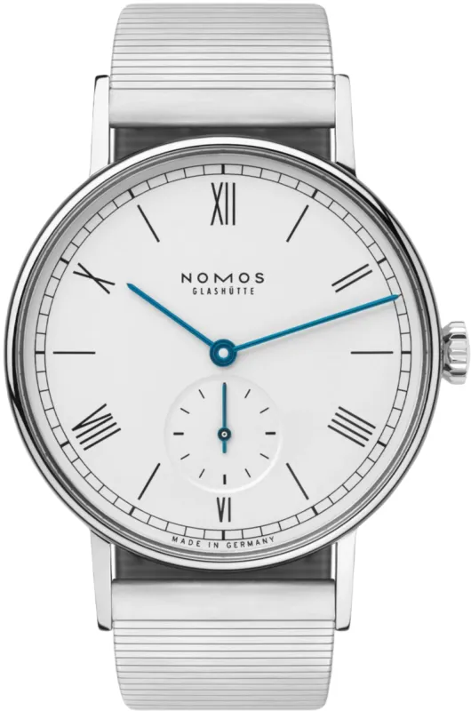 Nomos Glashutte Ludwig Steel Back Watch sold by Jura Watches