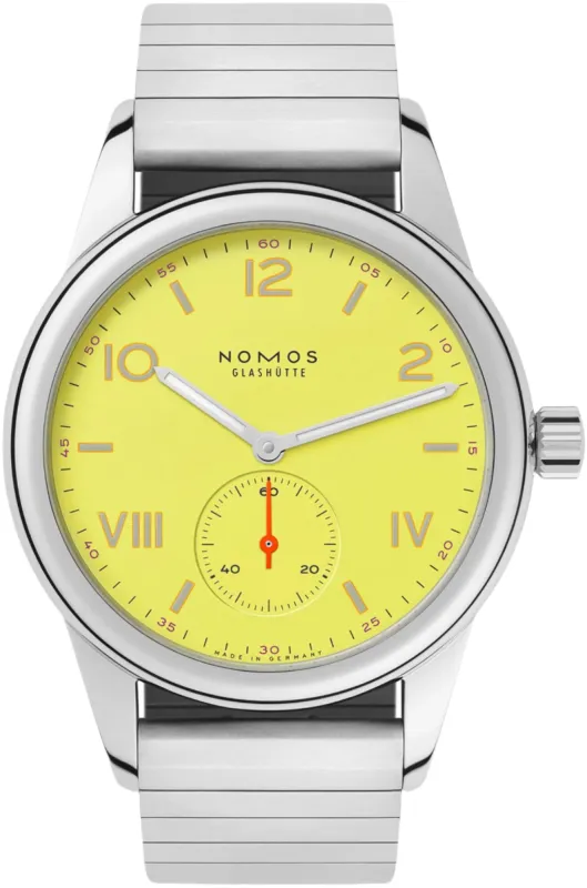 Nomos Glashutte Club Campus Starlight Sapphire Crystal Watch sold by Jura Watches