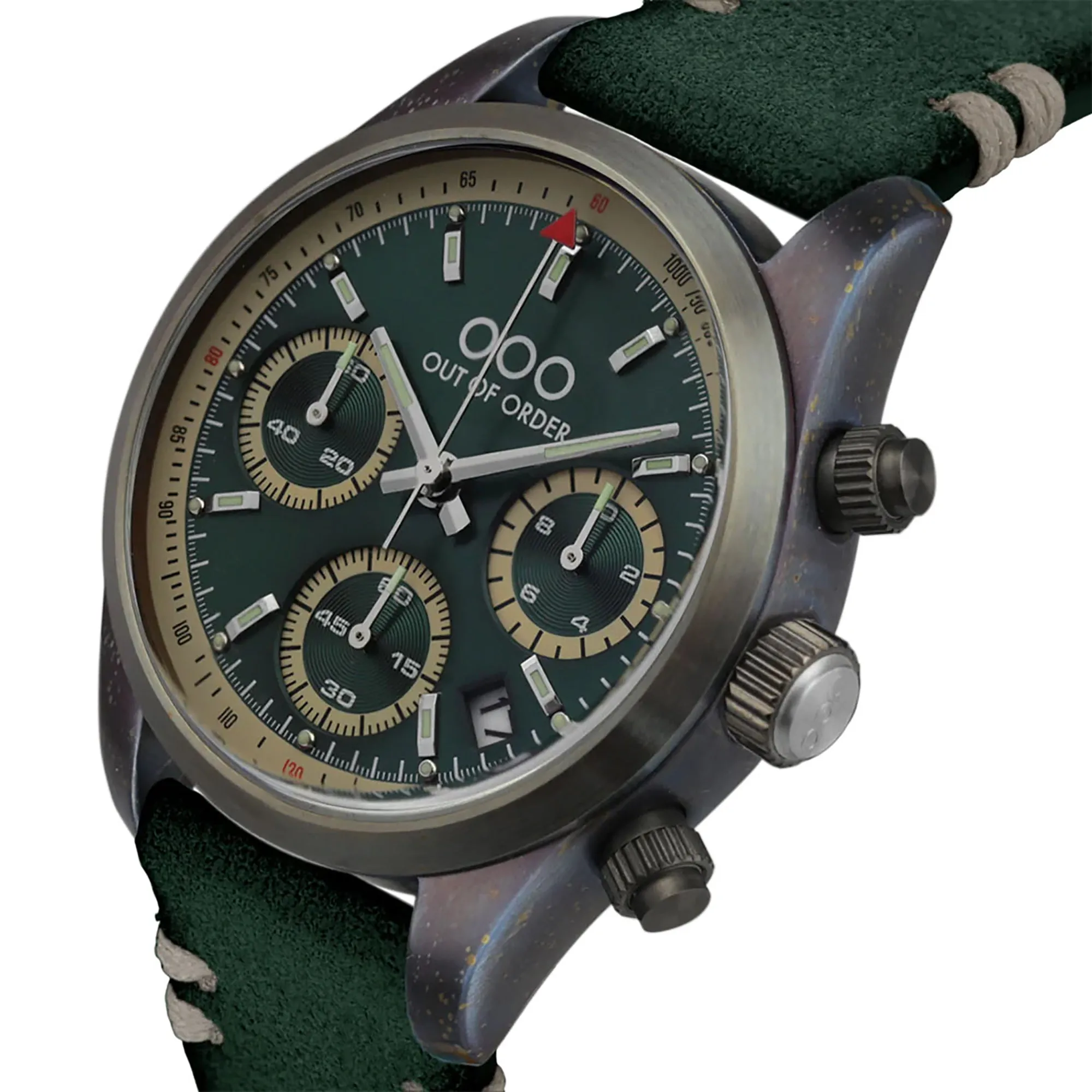 Out Of Order Sporty Cronografo Royal Green Watch sold by Jura Watches product image thumbnail 3