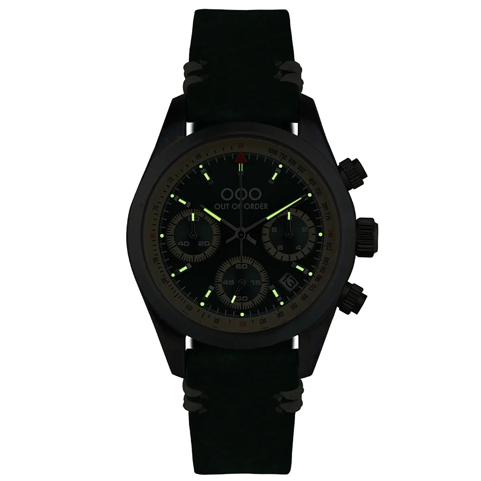 Out Of Order Sporty Cronografo Royal Green Watch sold by Jura Watches product image thumbnail 2
