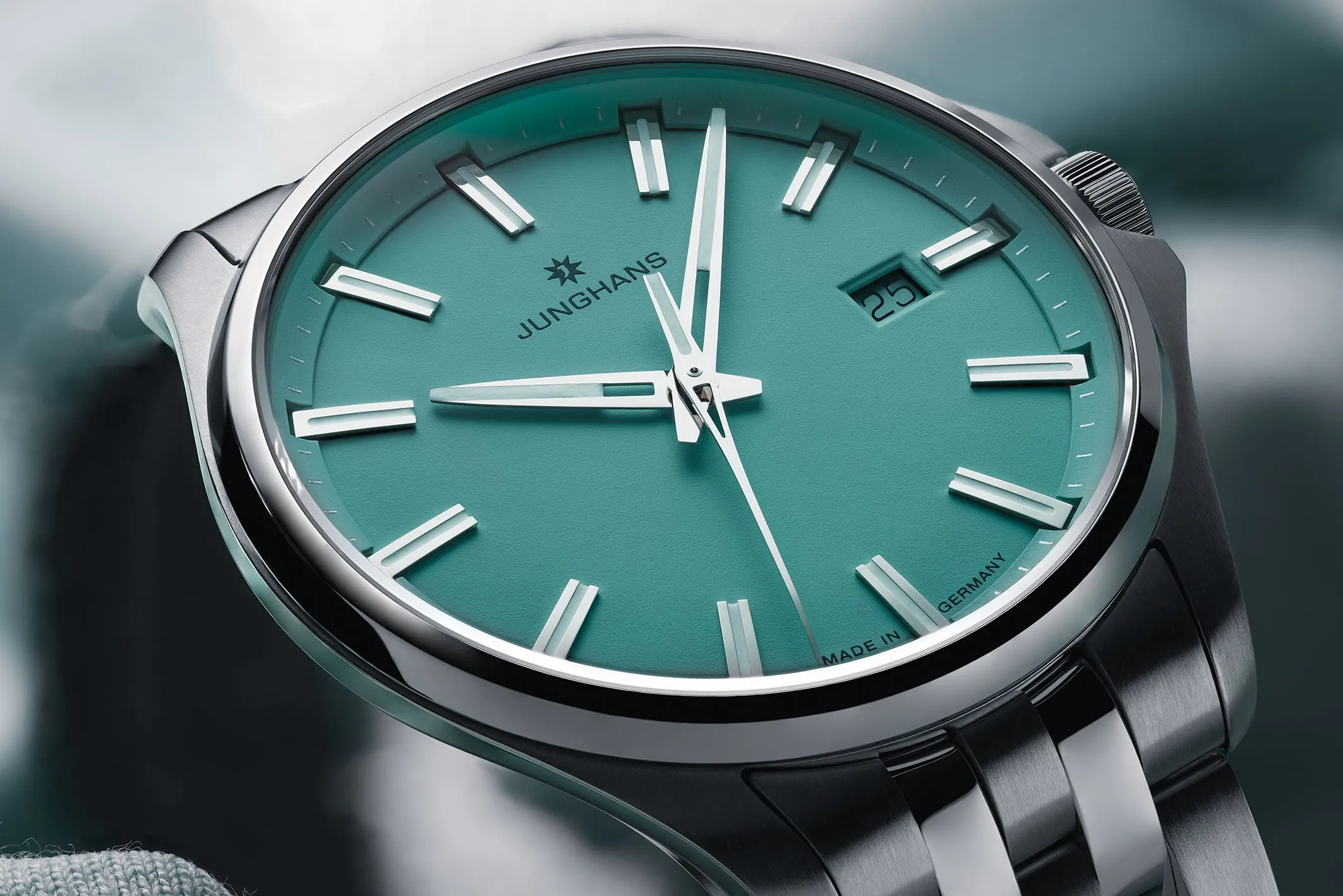 Junghans Meister S 35mm Quartz Green Watch sold by Jura Watches product image thumbnail 2