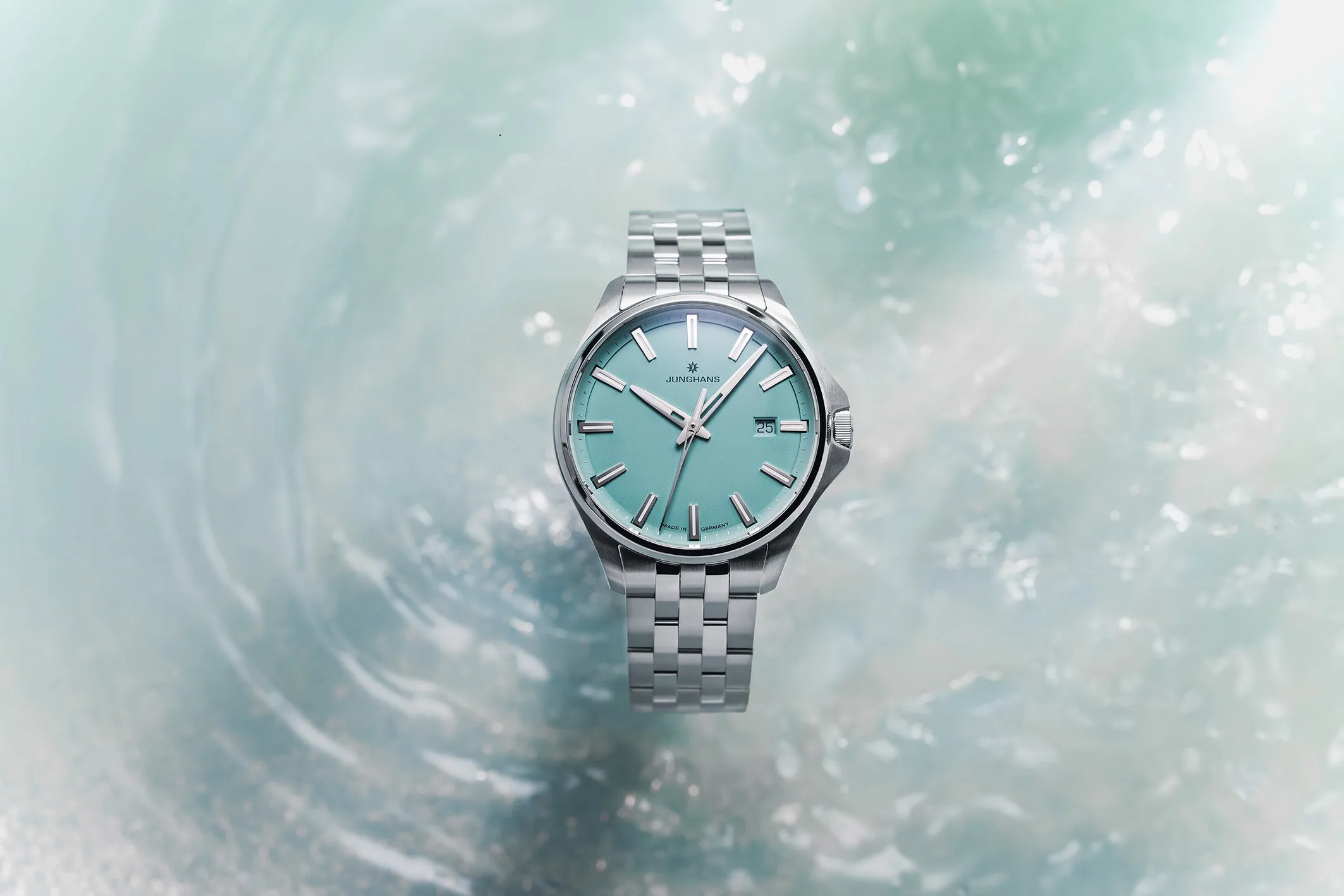 Junghans Meister S 35mm Quartz Green Watch sold by Jura Watches product image thumbnail 3