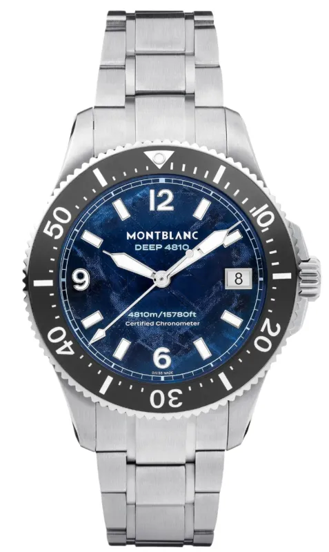 Montblanc Iced Sea 0 Oxygen Deep 4810 Watch sold by Jura Watches