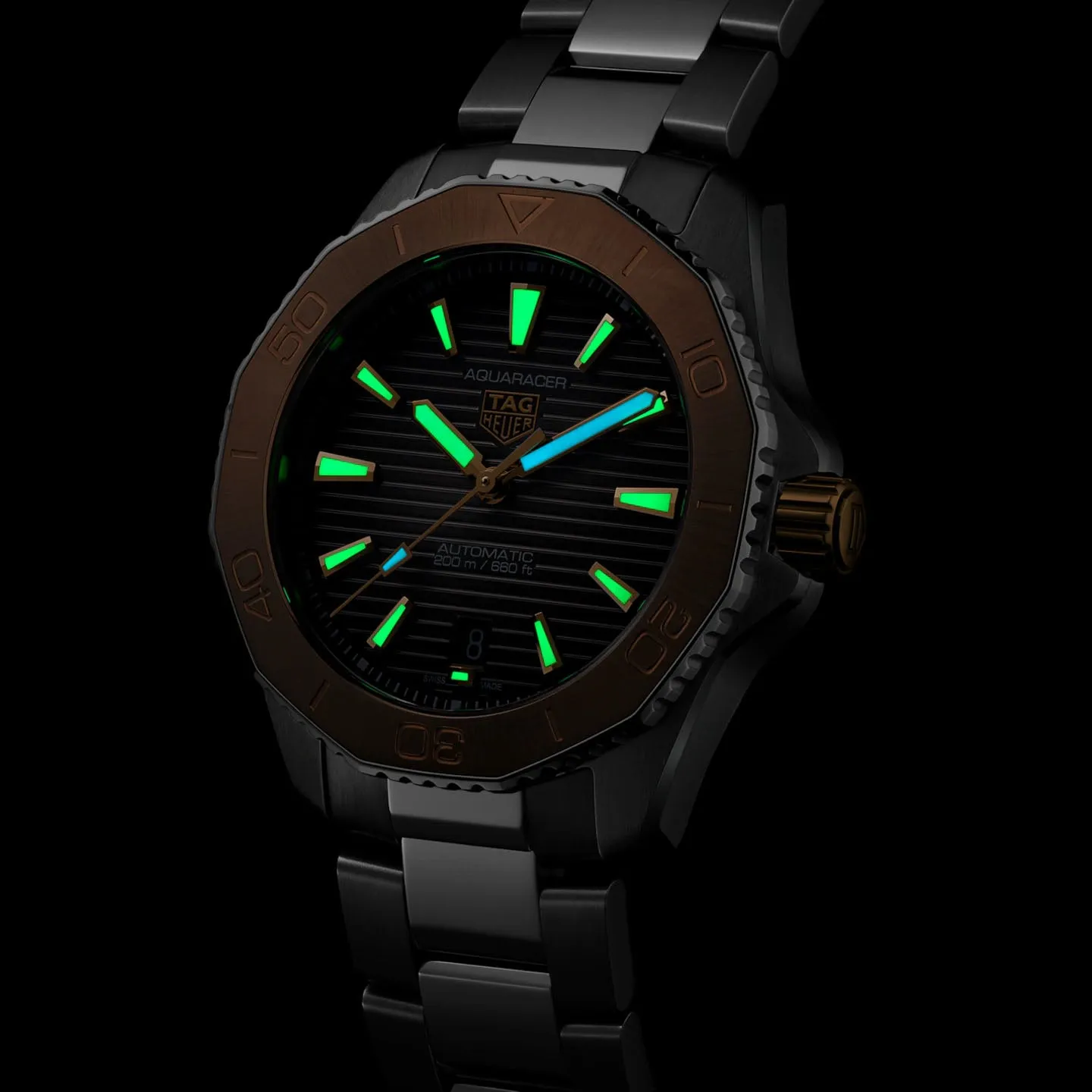 TAG Heuer Aquaracer Professional 200 Date Watch sold by Jura Watches product image thumbnail 5
