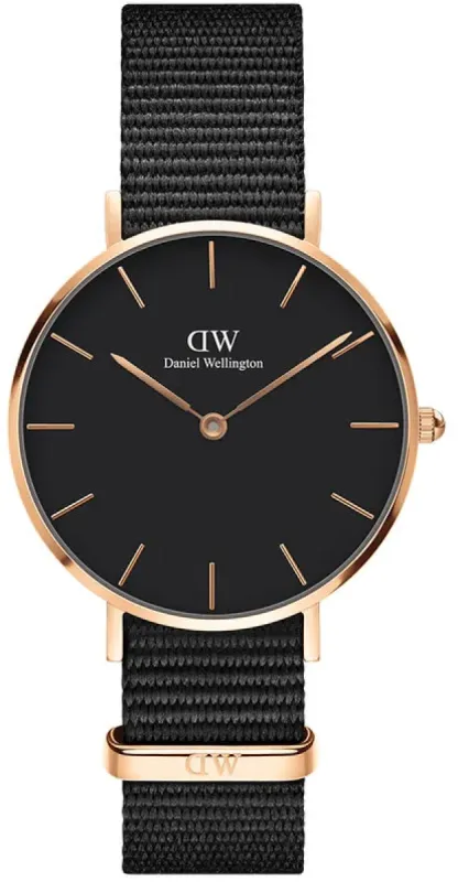 Daniel Wellington Watch Petite Cornwall Black 32 mm sold by Jura Watches
