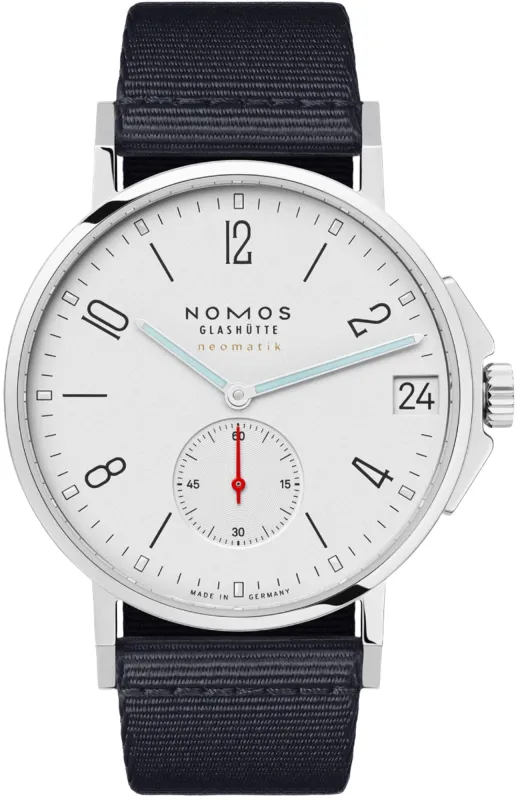 Nomos Glashutte Ahoi Neomatik 38 Date Steel Back Watch sold by Jura Watches