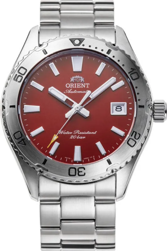 Orient Mako 40 Red Watch sold by Jura Watches