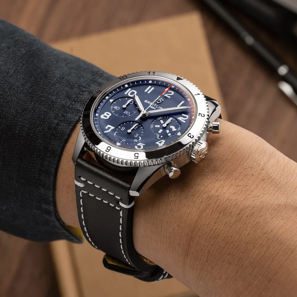 Breitling Classic AVI Chronograph 42 Vought F4U Corsair Watch sold by Jura Watches product image thumbnail 5