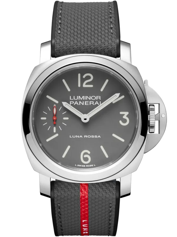 Panerai Luminor Tre Giorni Luna Rossa 44mm Grey Watch made by Panerai