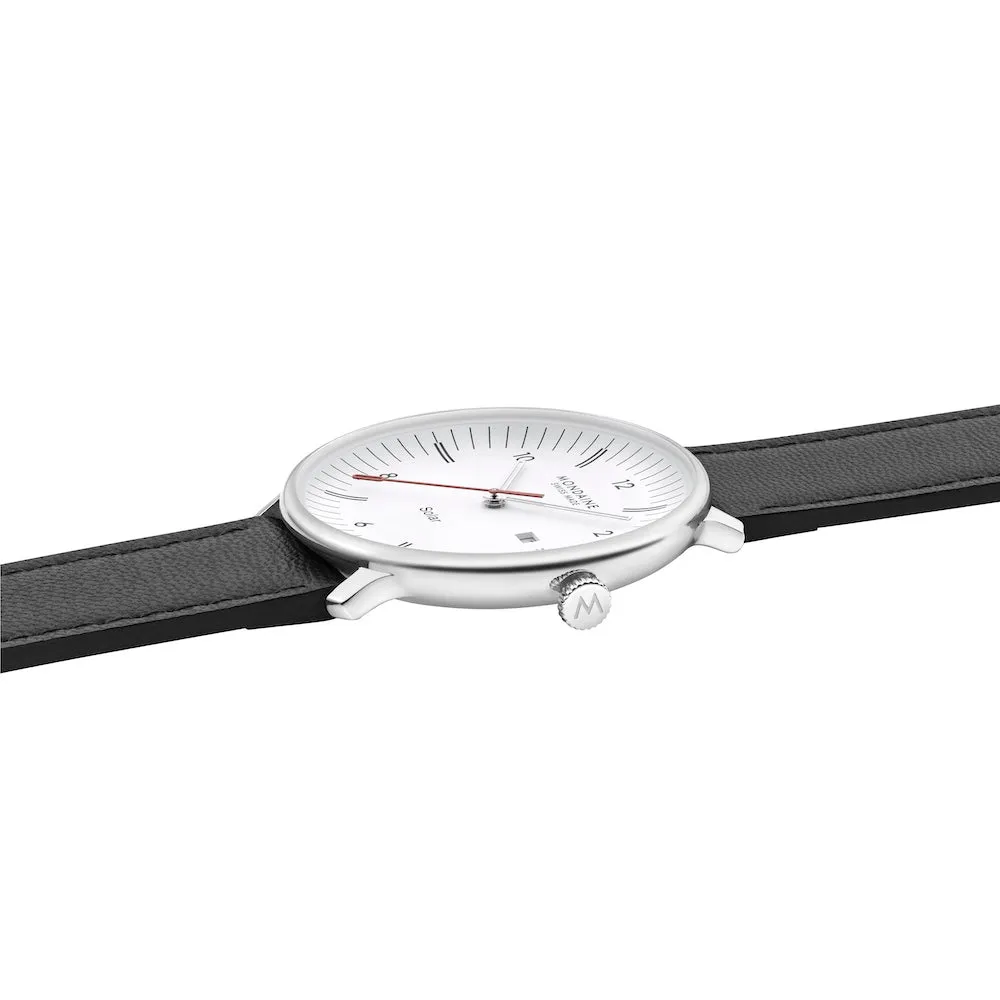 Mondaine Doppio 41mm Solar Watch sold by Jura Watches product image thumbnail 3