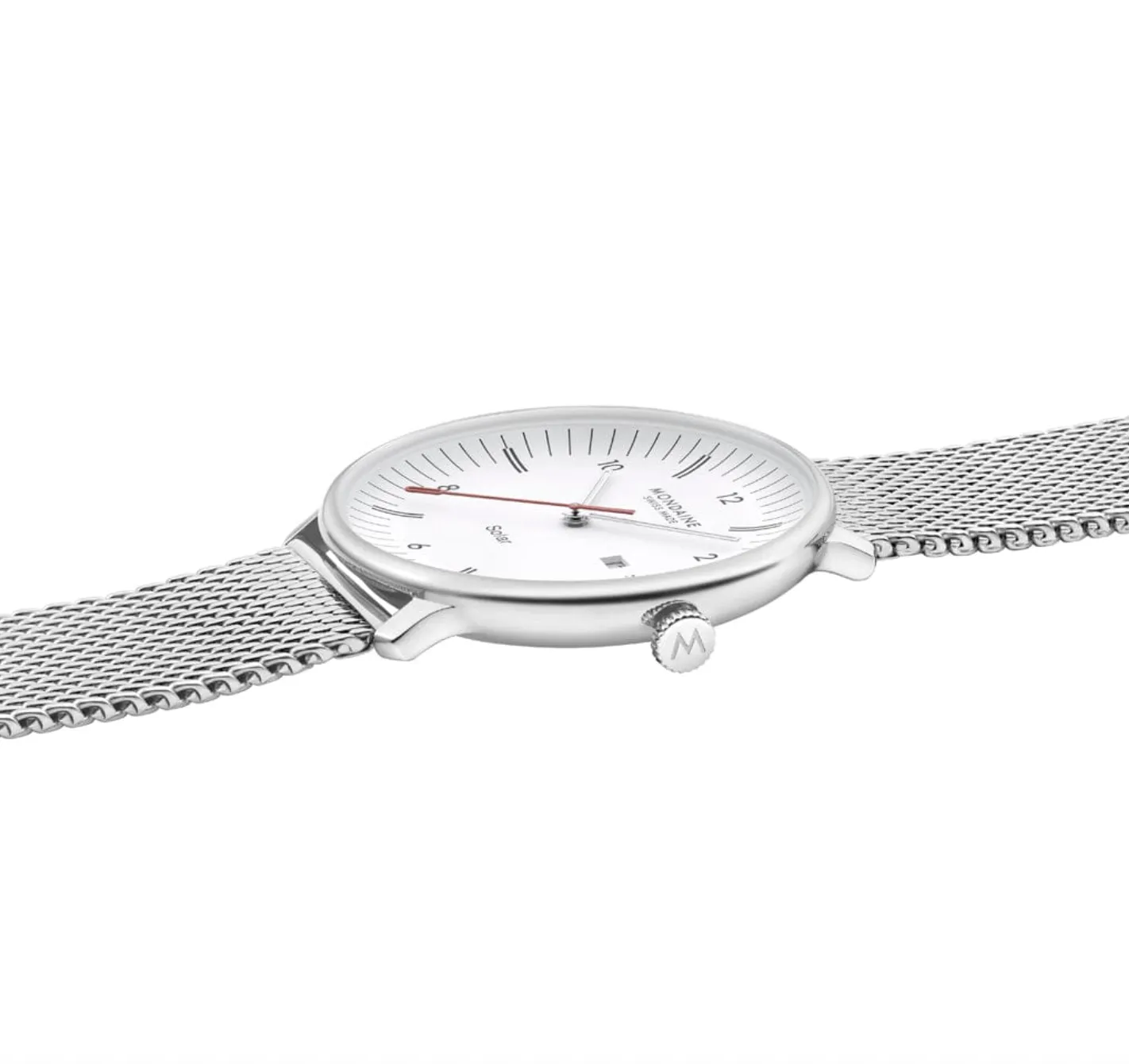 Mondaine Doppio 41mm Solar Watch sold by Jura Watches product image thumbnail 2