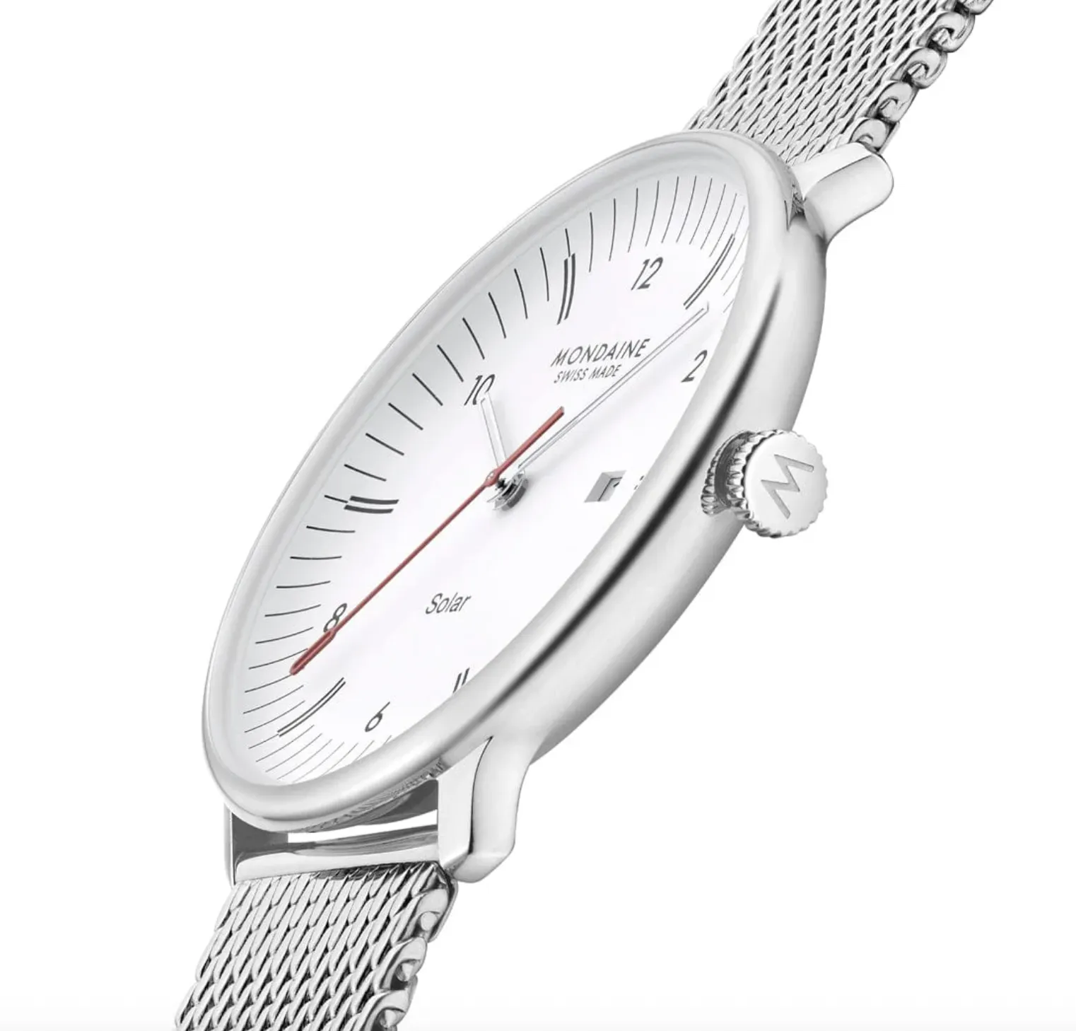 Mondaine Doppio 41mm Solar Watch sold by Jura Watches product image thumbnail 4