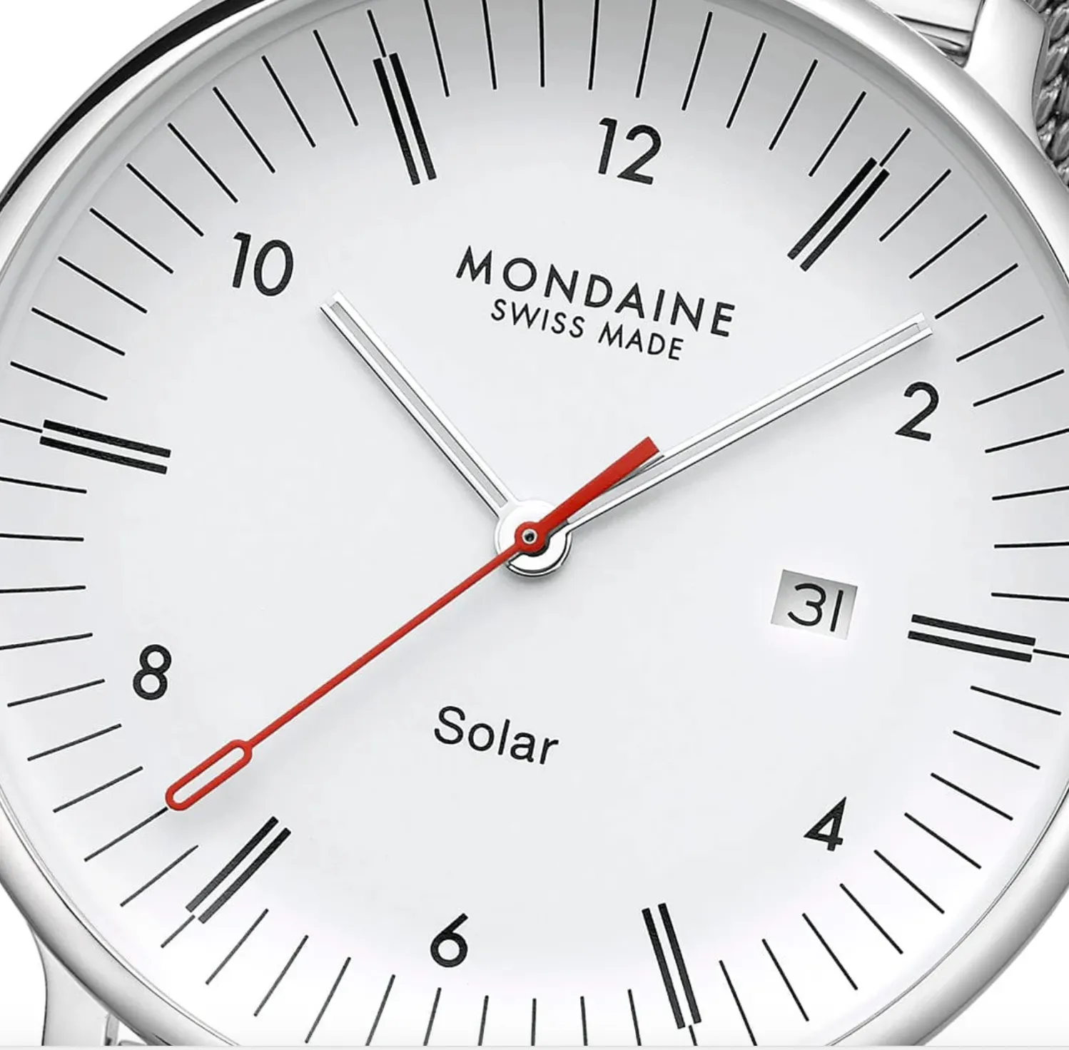 Mondaine Doppio 41mm Solar Watch sold by Jura Watches product image thumbnail 3