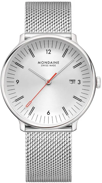 Mondaine Doppio 41mm Mens Watch sold by Jura Watches