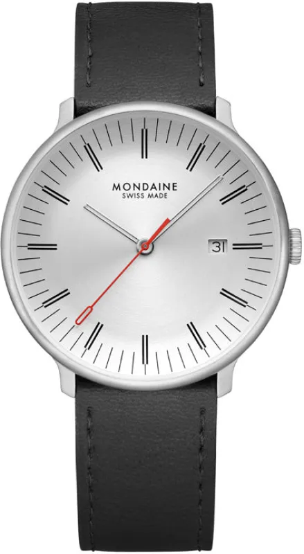 Mondaine Doppio 41mm Mens Watch sold by Jura Watches