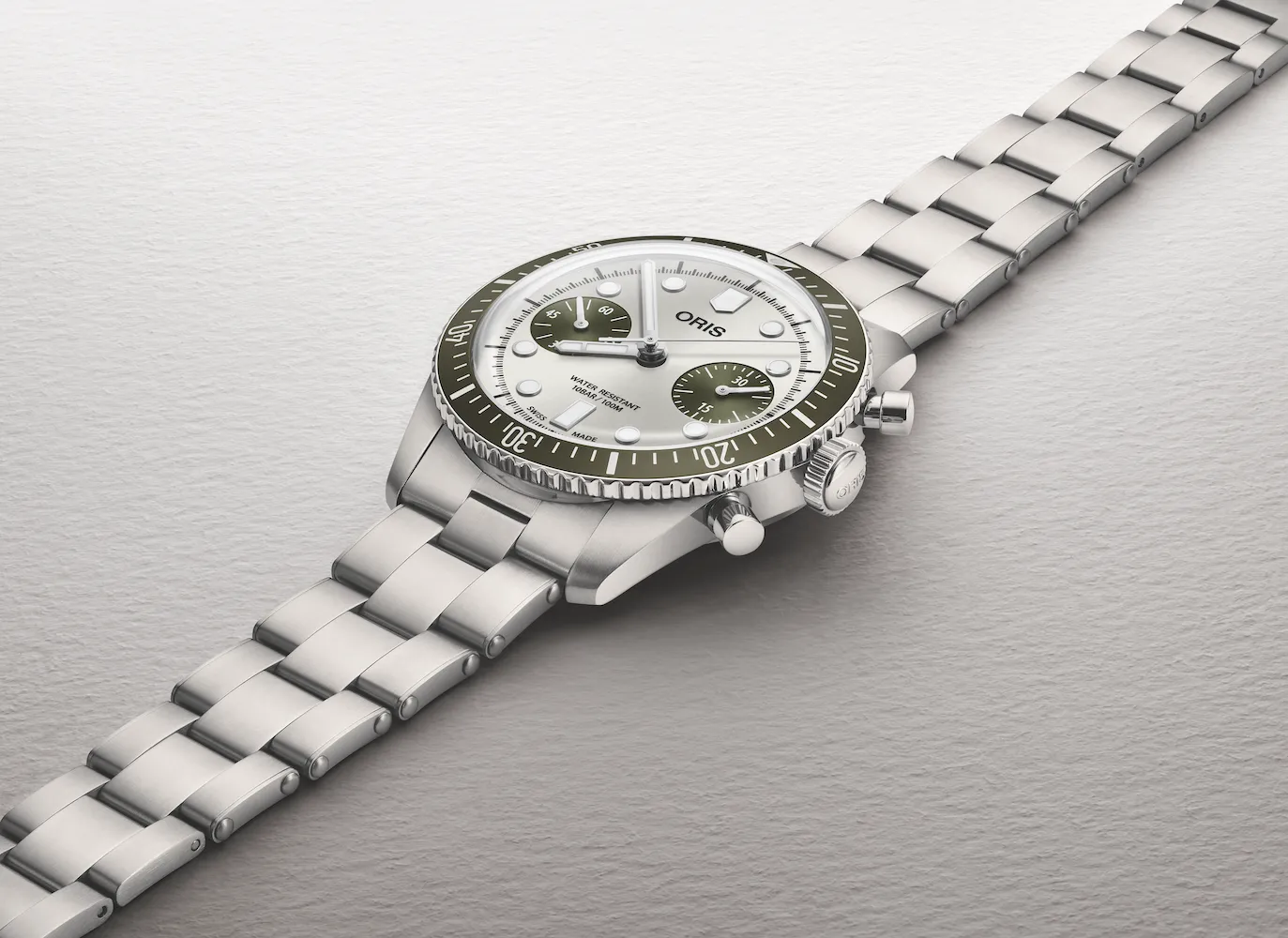 Oris Divers Sixty Five Chronograph Bracelet Watch sold by Jura Watches product image thumbnail 3
