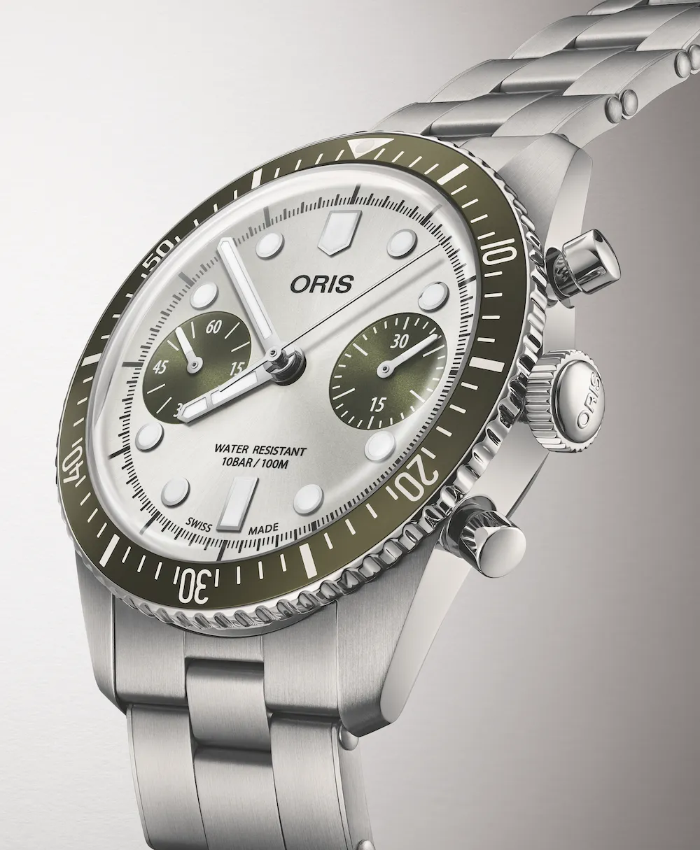 Oris Divers Sixty Five Chronograph Bracelet Watch sold by Jura Watches product image thumbnail 2