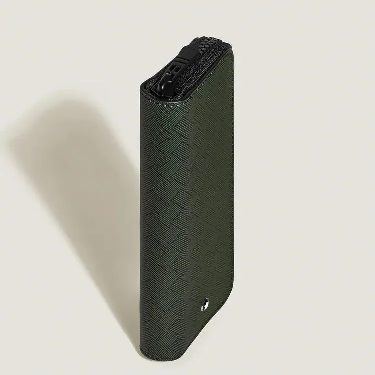 Montblanc Khaki 2-Pen Pouch with Zip sold by Jura Watches product image thumbnail 3