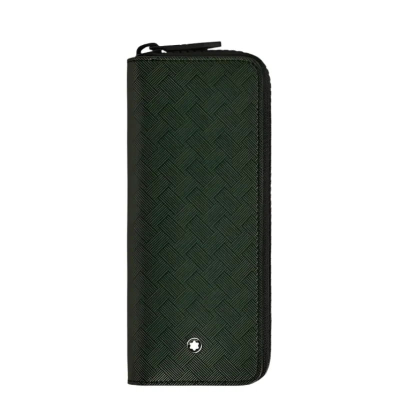 Montblanc Khaki 2-Pen Pouch with Zip sold by Jura Watches
