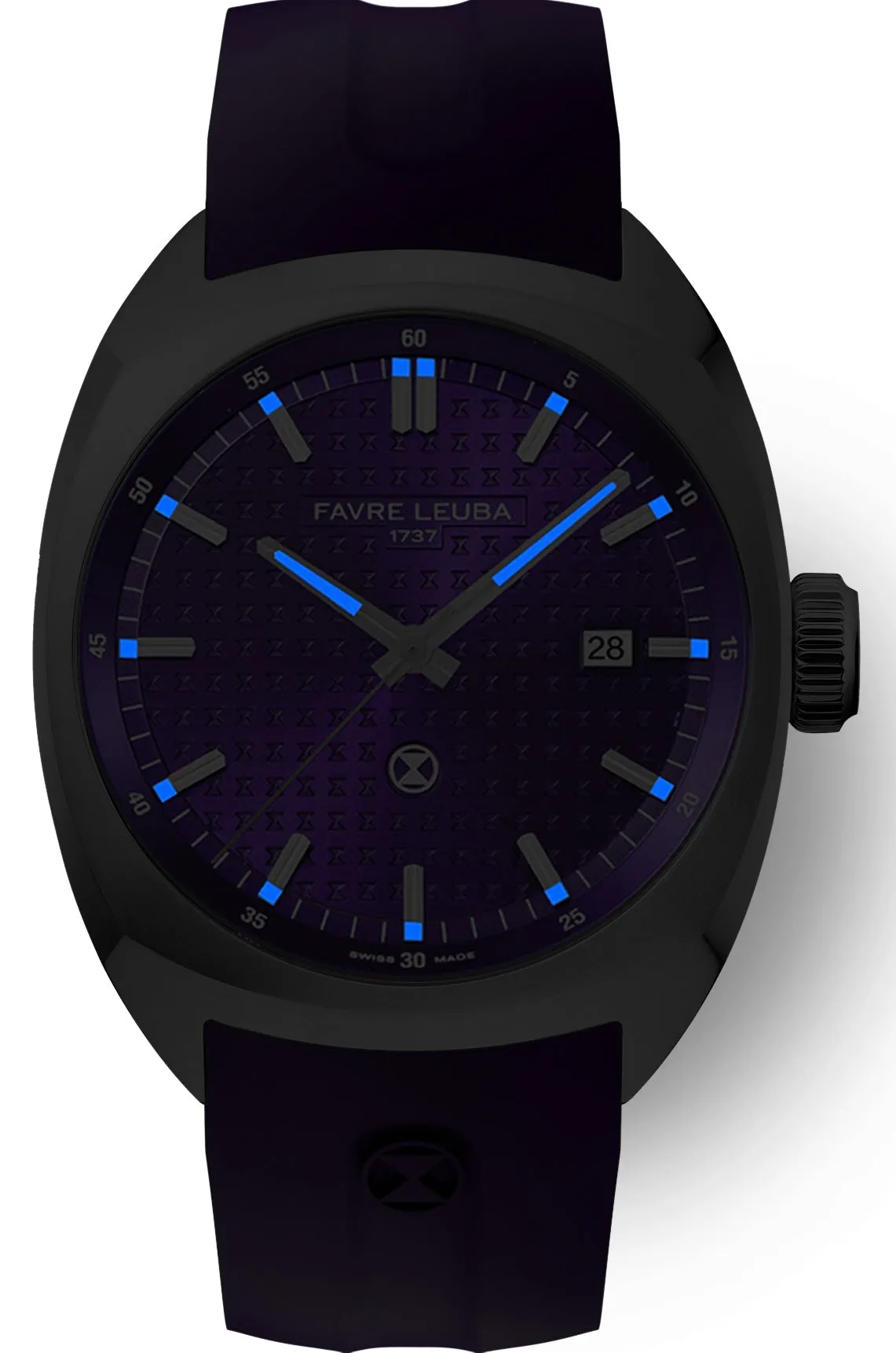 Favre Leuba Chief Date Royal Purple Watch sold by Jura Watches product image thumbnail 2