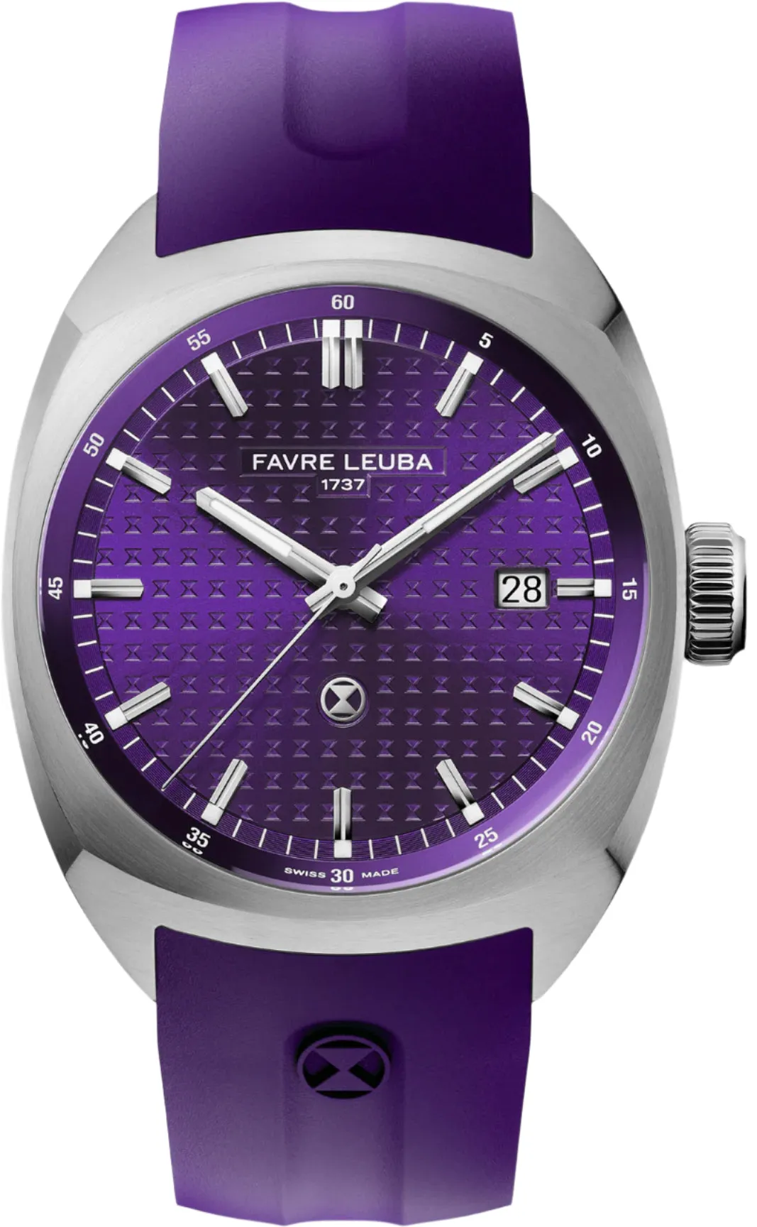 Favre Leuba Chief Date Royal Purple Watch sold by Jura Watches
